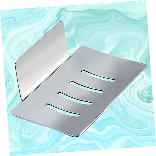 HOLIDYOYO Stainless Steel Soap Dish Holder for Bathroom Kitchen