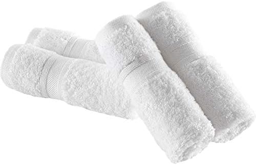 Hawmam Linen 13x13 Inch Towel Set for Face Hand Kitchen Cleaning