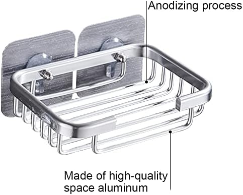 Self Adhesive Soap Holder for Bathroom Kitchen with Hollow Design