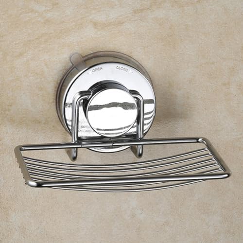 Ciieeo Punch-Free Soap Dish Holder with Suction Cup