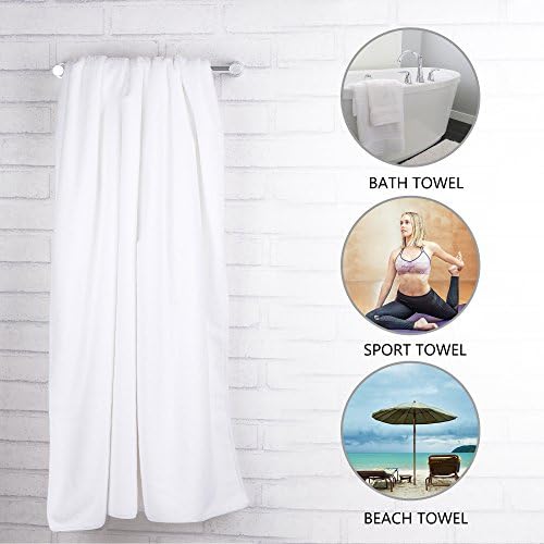 JML Luxury Spa Bath Towels 2 Pack 30x60 - 350GSM Plush Fleece Set