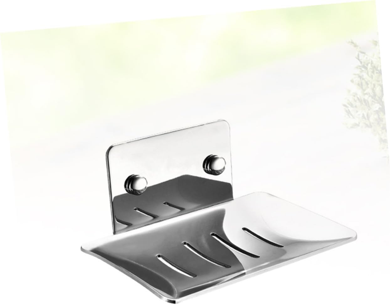 Stainless Steel Soap Basket Wall Mount Leakproof Holder