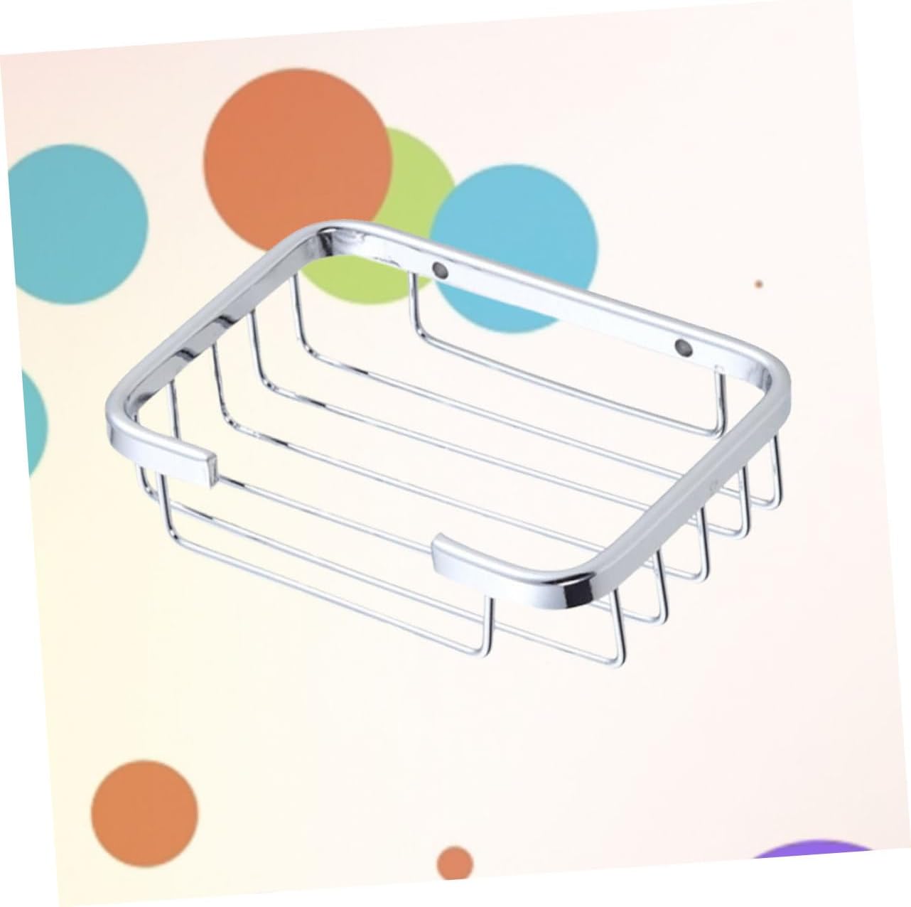 Brushed Aluminum Soap Rack with Sponge Holder and Storage Baskets