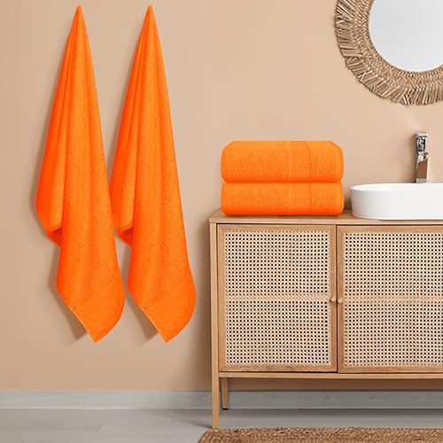 Belizzi Home 4 Pack Bath Towels 27x54 Hotel Spa Quality