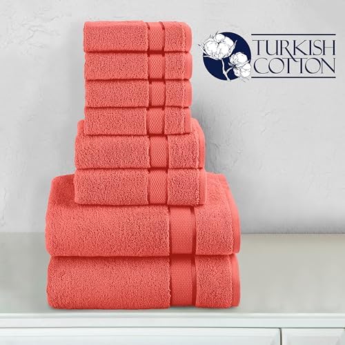 Elegant Comfort Premium Cotton Towel Set 8-Piece