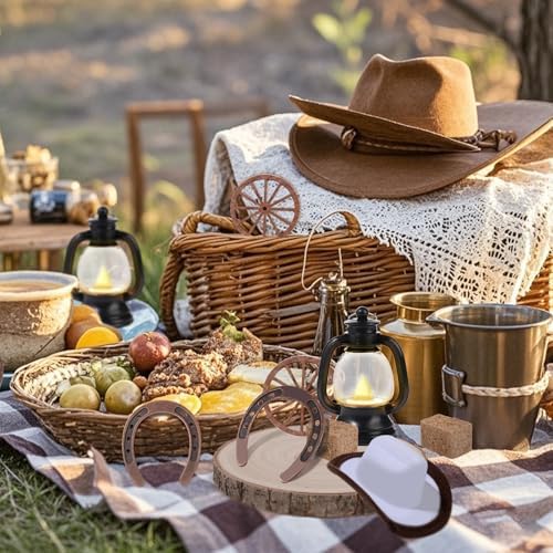 Wayyogh 18PCS Western Party Decorations Set