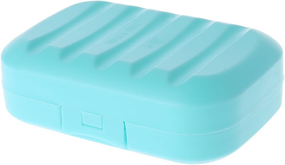 Ozeau Travel Soap Dish Box with Lock
