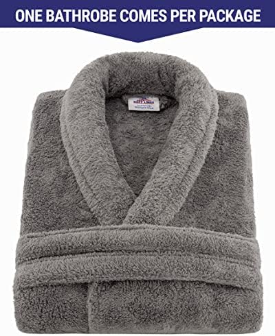American Soft Linen X Large XX Large Robe and 6-Piece Towel Set