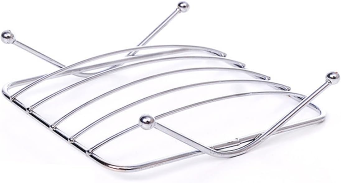 Zerodeko Square Wall Soap Holder - Stainless Steel