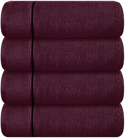 MyOwn Ultra Soft 4 Pack Bath Towels Set 27x54 Inches