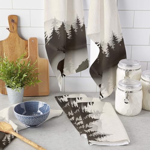 Rocking Giraffee 4 Pack Microfiber Towels