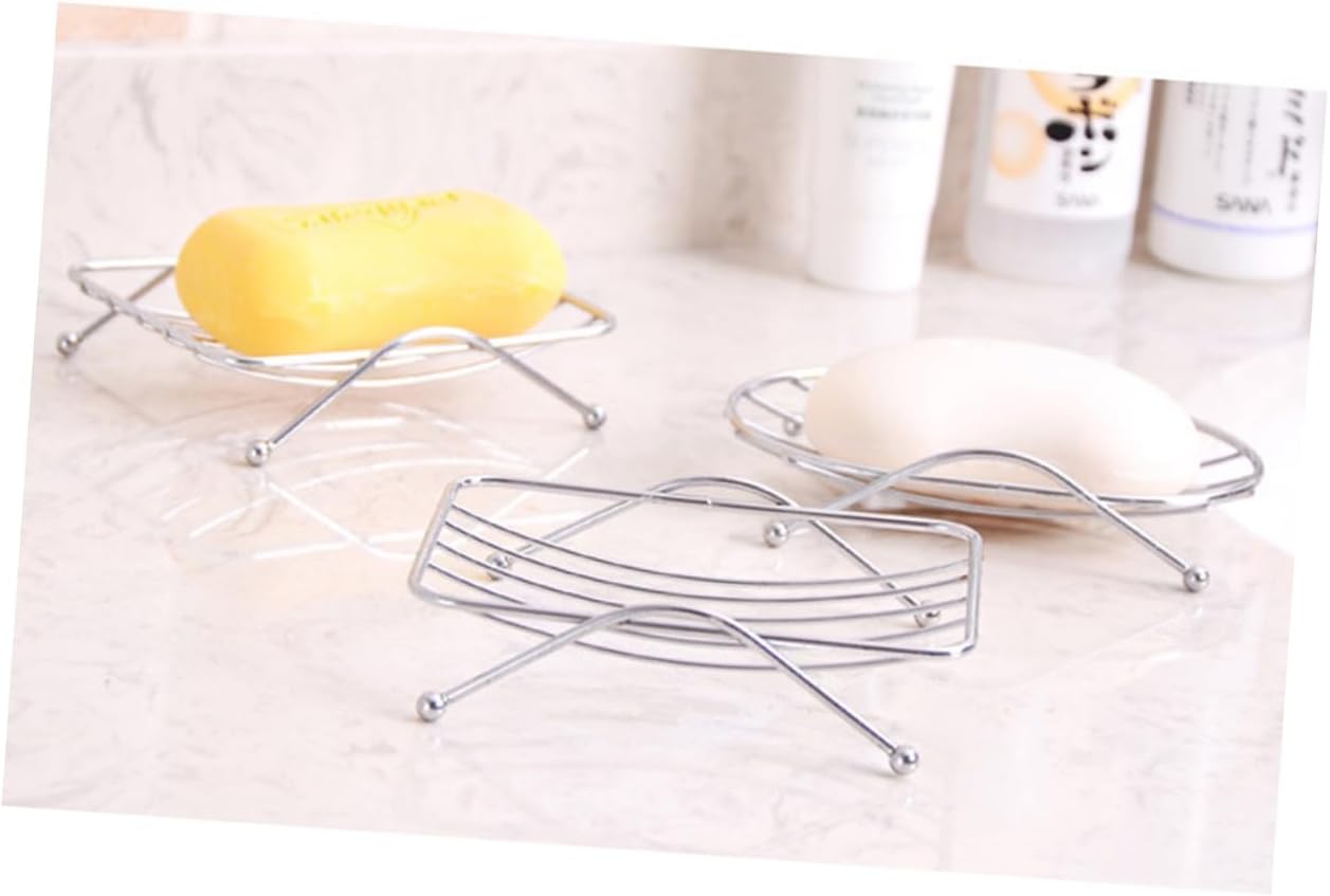 HOLIDYOYO Stainless Steel Wall-Mounted Soap Drainer Holder