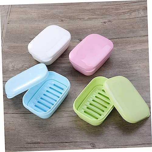 FONDOTIN Portable Soap Dish with Anti-Slip Design