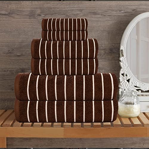 Casa Copenhagen 6-Piece Towel Set - Soft Egyptian Cotton