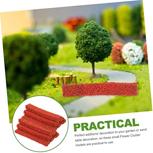 VICASKY 20pcs Miniature Artificial Grass Shrubs Set