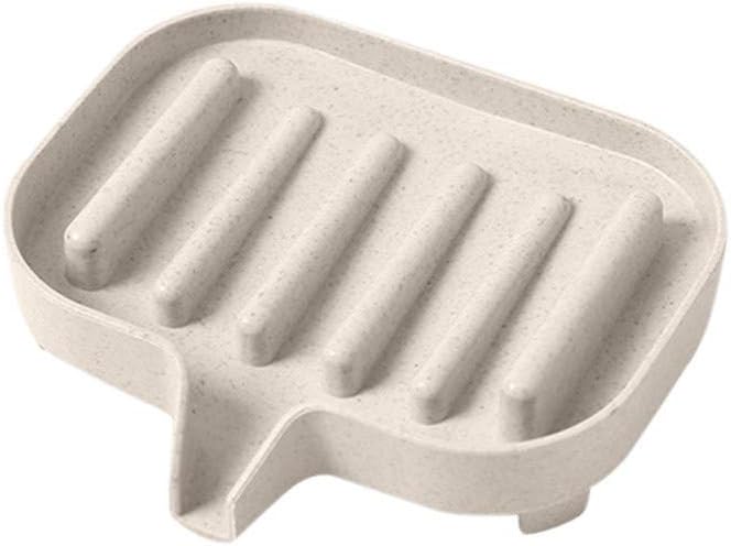 Yu2d 2PC Flexible Bathroom Soap Dish Storage Holder