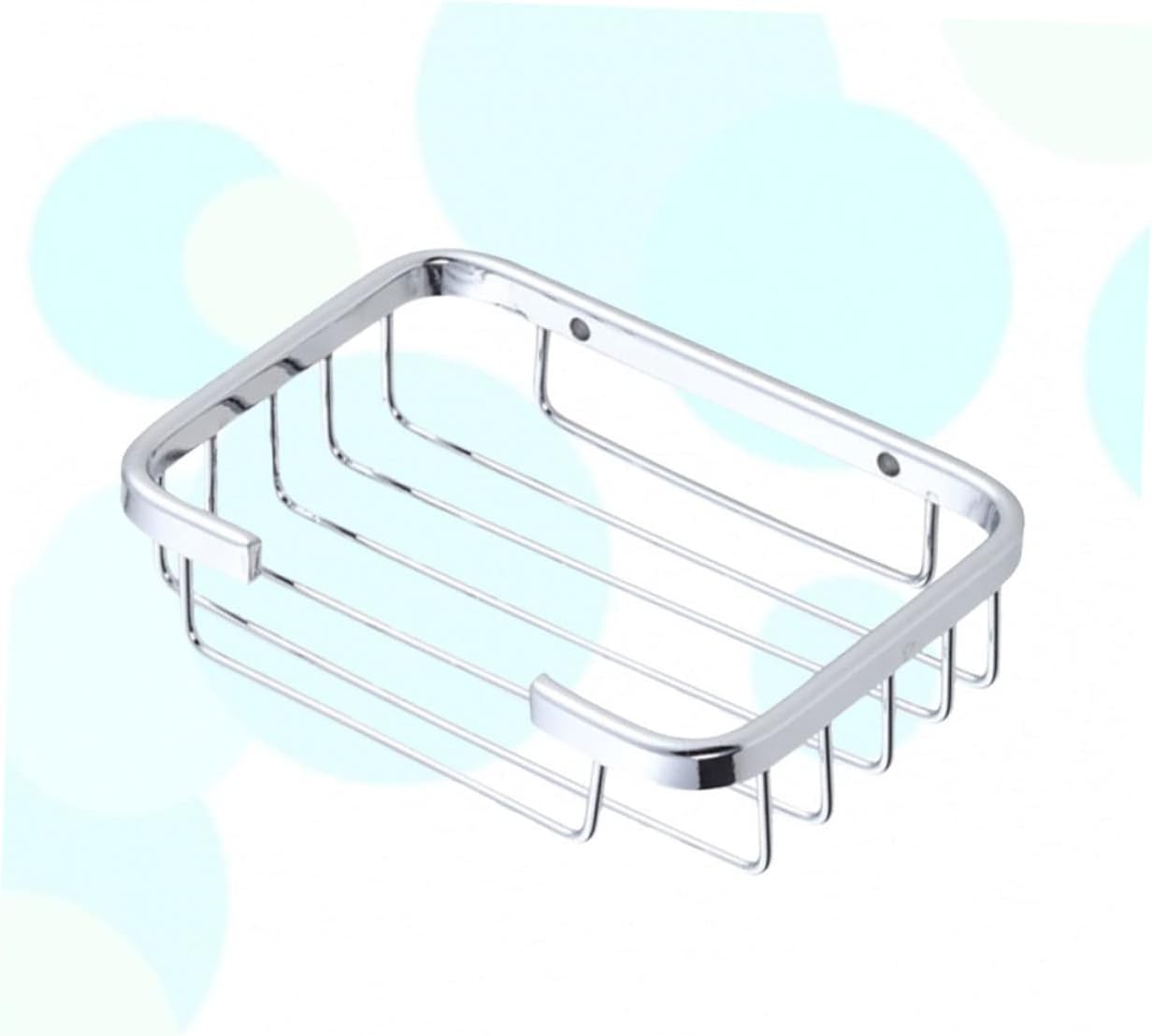 Brushed Aluminum Soap Rack with Sponge Holder and Storage Baskets