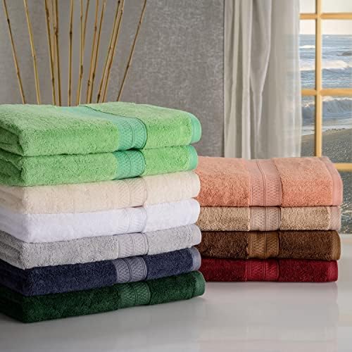 BLUENILEMILLS 2-Piece Cotton-Blend Bath Towel Set
