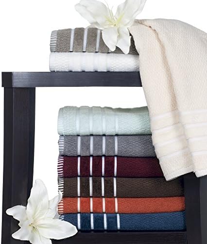 Luxury Cotton Towel Set - 6 Piece Orange
