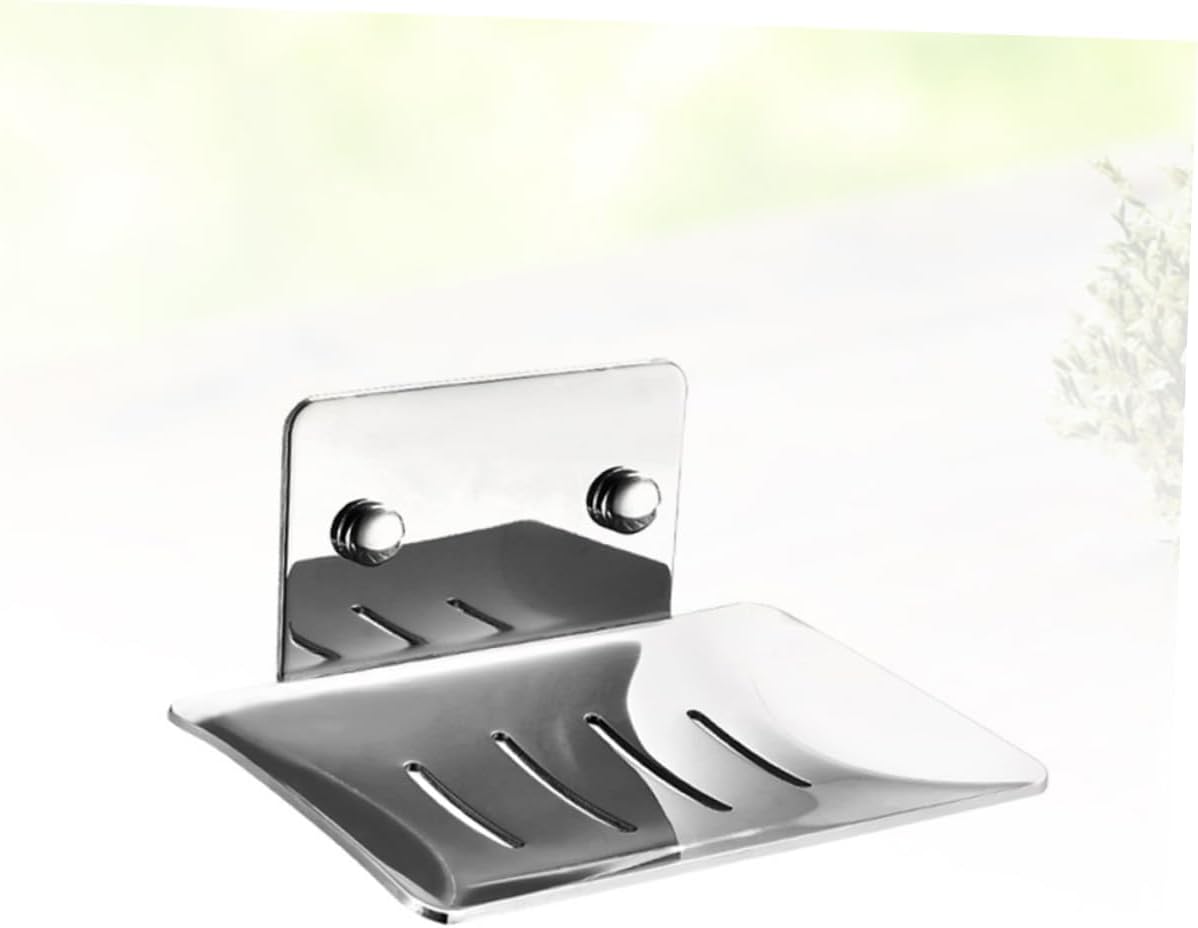 Amosfun Stainless Steel Soap Holder