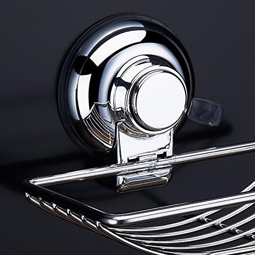 Zeta Industries Chrome Vacuum Suction Cup Holder