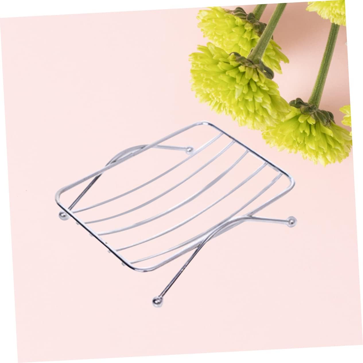 Zerodeko Square Wall Soap Holder - Stainless Steel