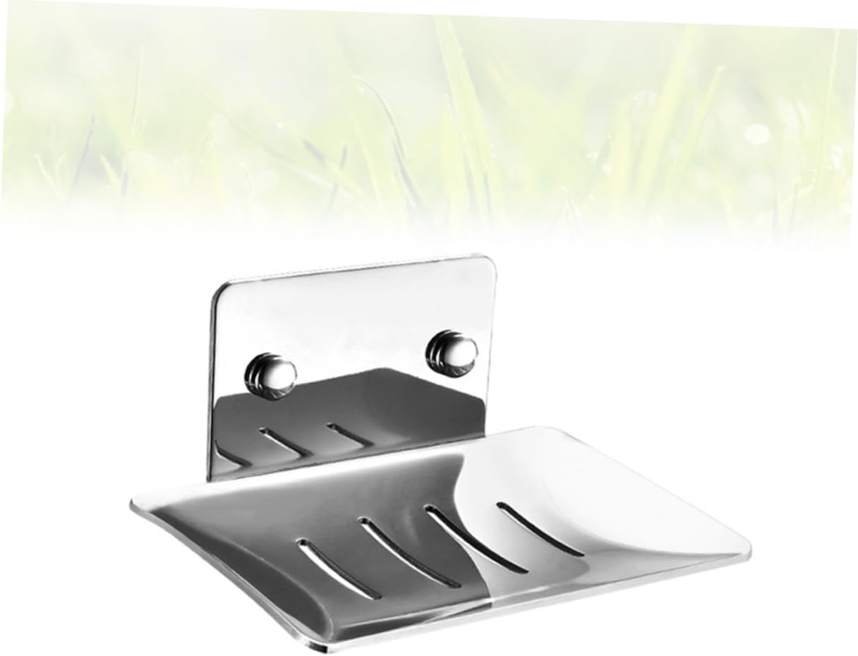 Stainless Steel Soap Basket Wall Mount Leakproof Holder