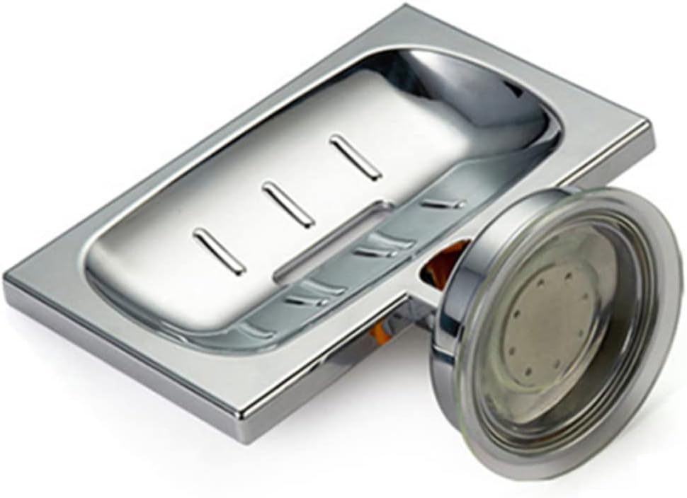 LIFKOME Wall Mount Soap Holder with Drainage 1