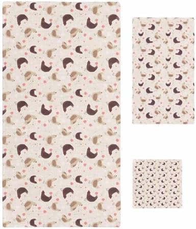 Chees D Zone Farm Chicken Bath Towel Set