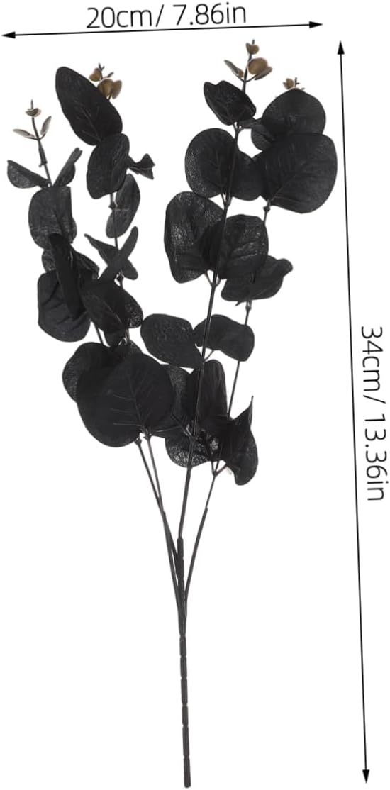 6pcs Artificial Eucalyptus Leaves and Branches