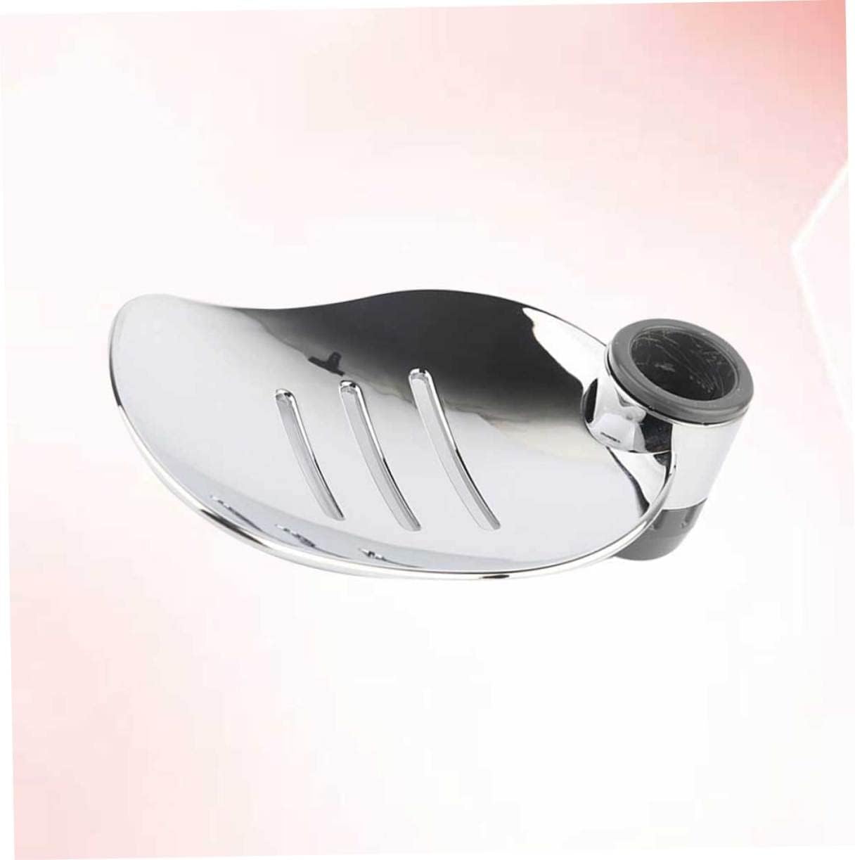 HAKIDZEL 2pcs Soap Holder Tray Drain Storage Rack