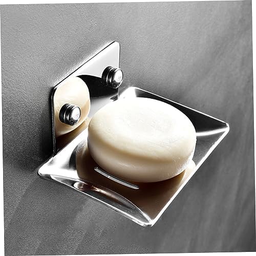 Modern Stainless Steel Soap Dish Wall Mount