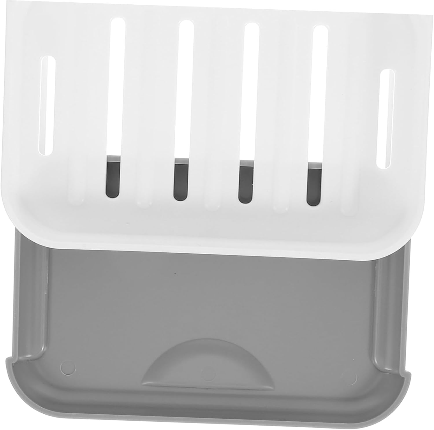 LIFKICH 1Set Absorbent Soap Dish Wall-Mounted Holder