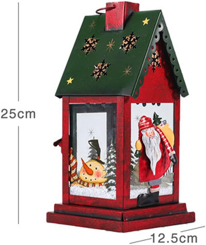 DOWNER Decorative Candle Lantern with Hanging Hook