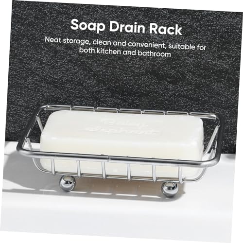 Zerodeko Metal Soap Holder with Draining Design