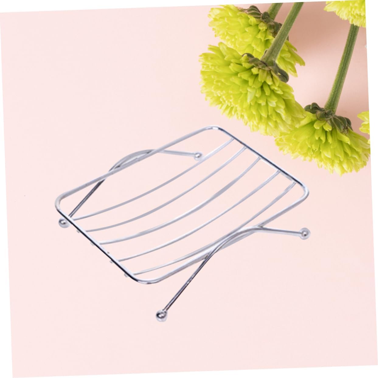 HOLIDYOYO Stainless Steel Wall-Mounted Soap Drainer Holder