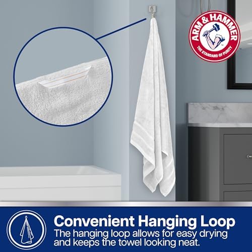 Arm Hammer 6-Piece Super Soft Bath Towel Set Khaki