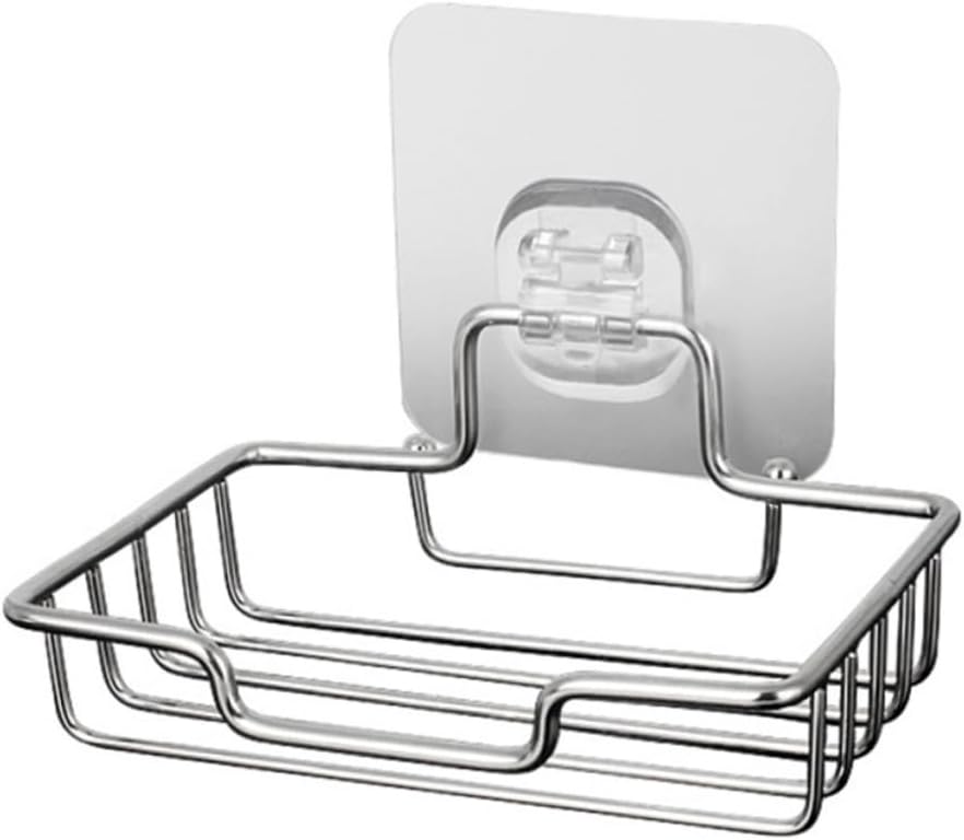JECOMPRIS Wall Mounted Soap Holder Adhesive