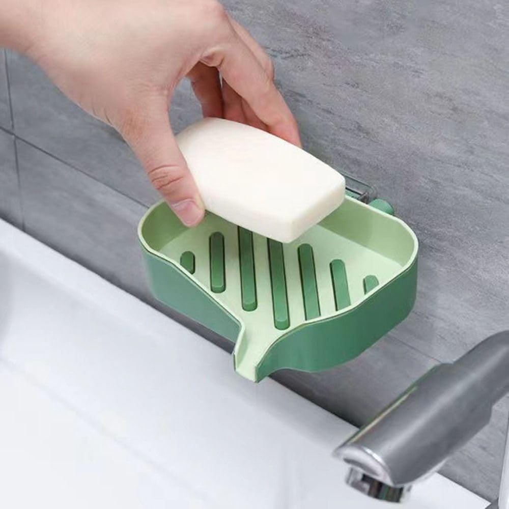 Double Layer Soap Holder with Raised Design
