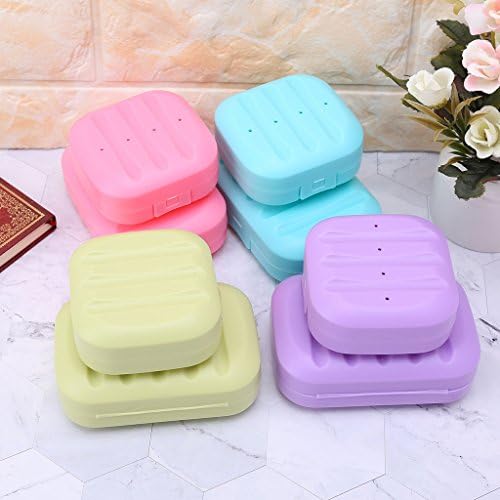 ljhnba Soap Box Holder with Lock for Home Travel and Camping