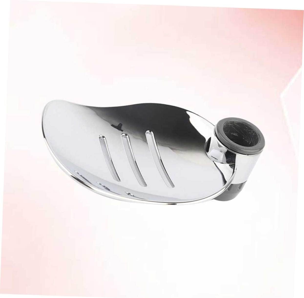DECHOUS Practical Soap Storage Rack Silver Abs Material