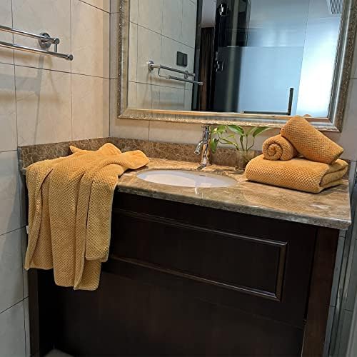 YTYC 29x59 Inch Bath Towel Set of 6 Quick Dry