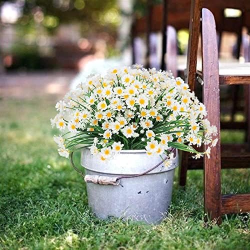 GaRcan Artificial Daisies Flowers UV Resistant Outdoor Decor 1