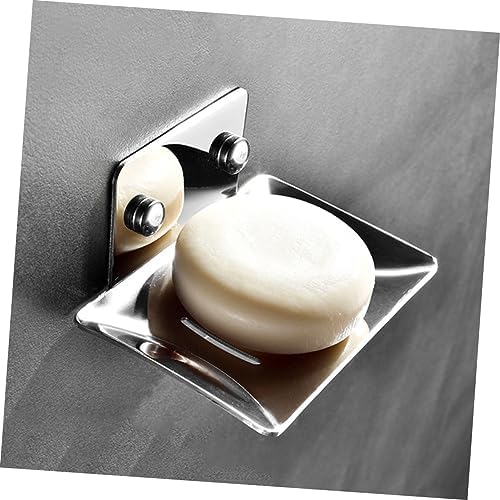 Stainless Steel Soap Basket Wall Mount Leakproof Holder