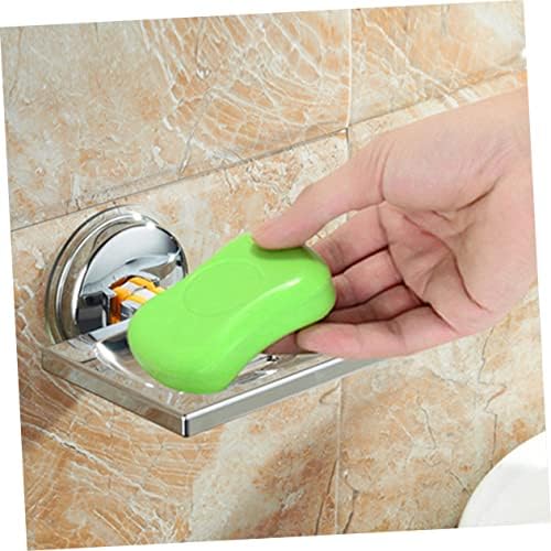 BAZEITFLOW Wall Mounted Soap Holder with Brushed Texture 1