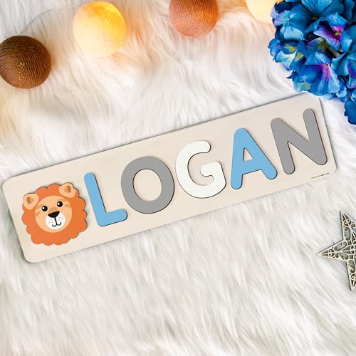 Zuzu Puzzle - Personalized Wooden Name Toy for Toddlers