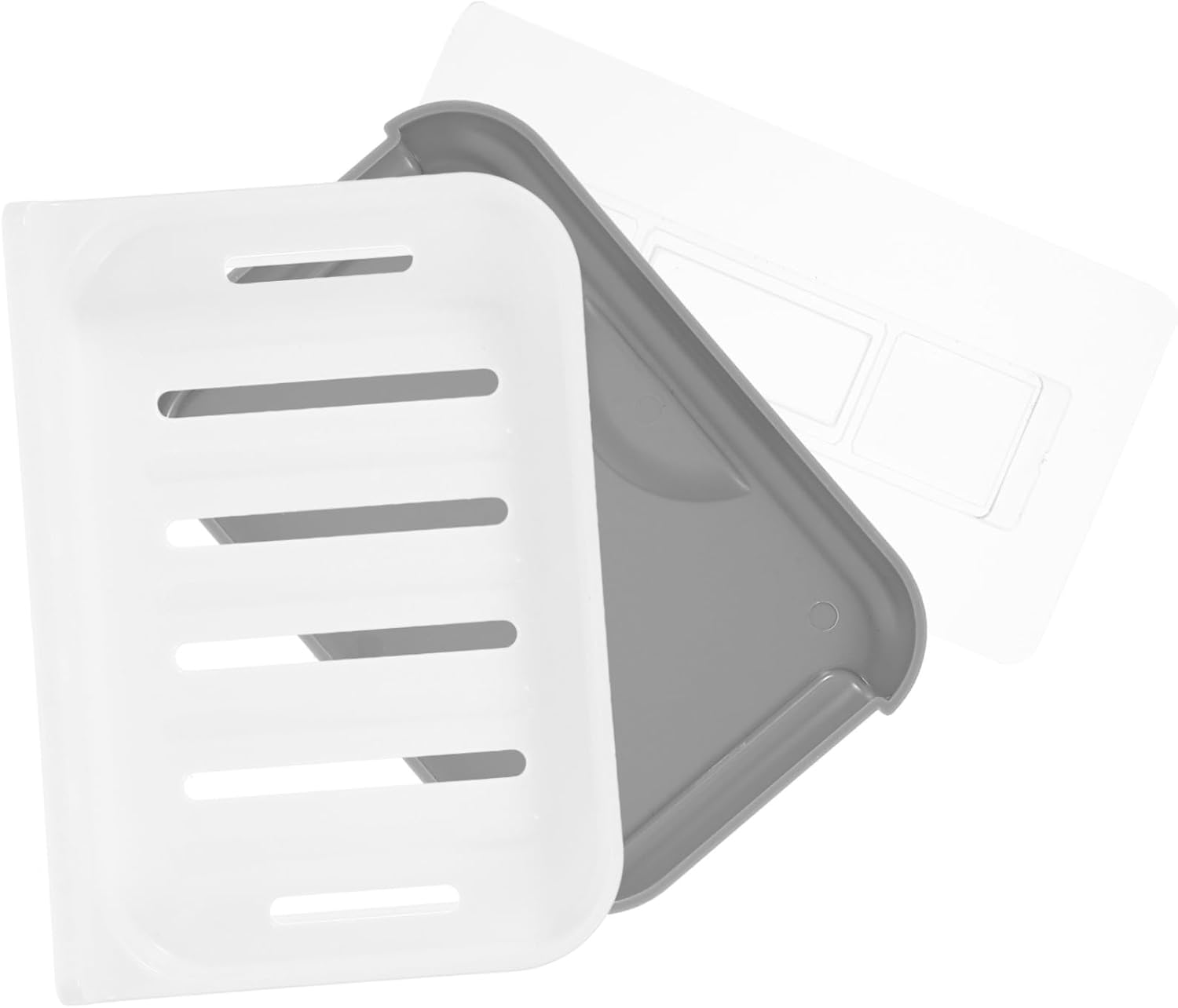 HOLIDYOYO Absorbent Diatom Soap Dish Sturdy Holder No Drill