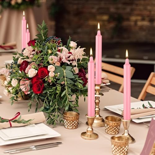 YOROXRG Set of 40 Pink Spell Chime Candles