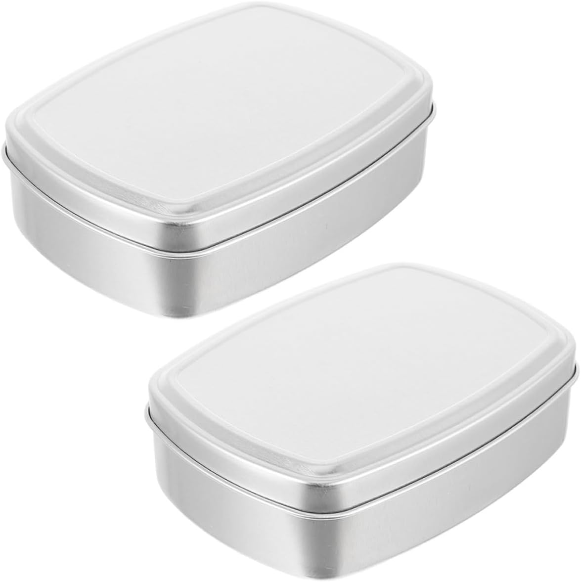 STOBAZA 2Pcs Leak-Proof Soap Holders with Lid