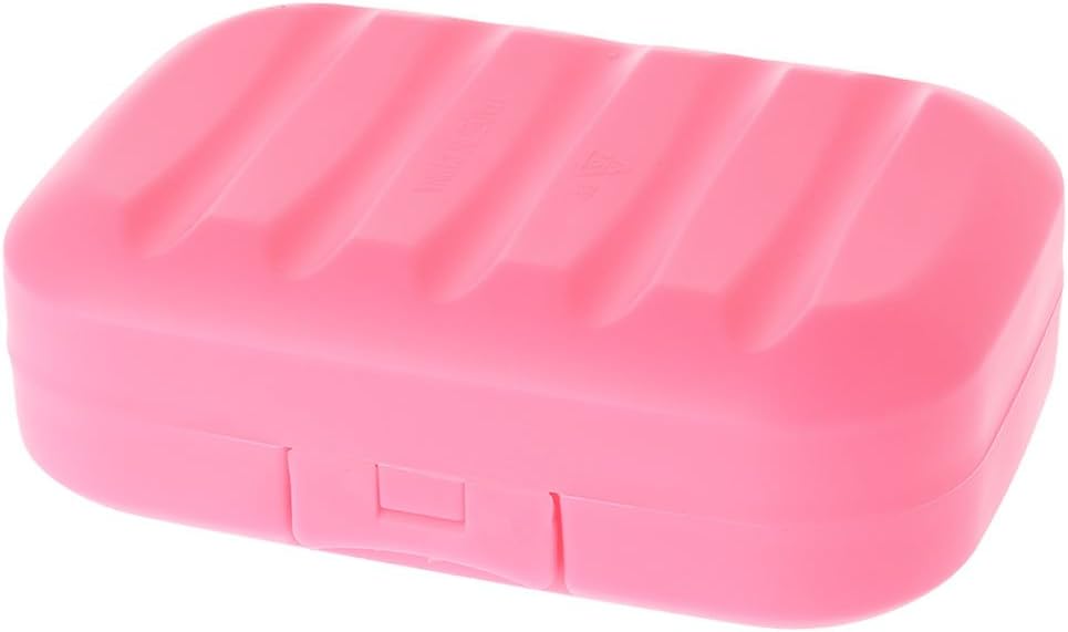 Ozeau Travel Soap Dish Box with Lock